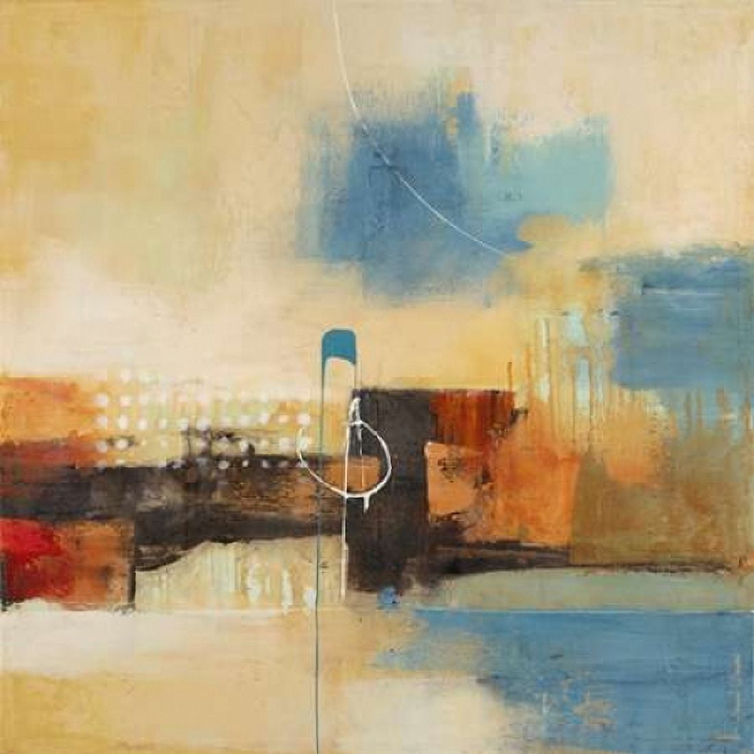 Urban Rhythm Canvas Art - Gabriela Villarreal Villarreal (24 x 24)