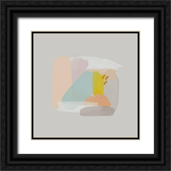 Urban Road 12x12 Black Ornate Wood Framed with Double Matting Museum Art Print Titled - Idaho Poster