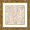 thumbnail image 1 of Urban Road 12x12 Gold Ornate Wood Framed with Double Matting Museum Art Print Titled - On Repeat IV, 1 of 4