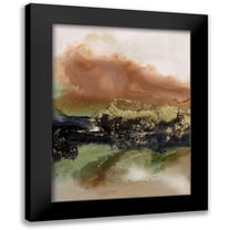 Urban Road 12x14 Black Modern Framed Museum Art Print Titled - Gold Fever II