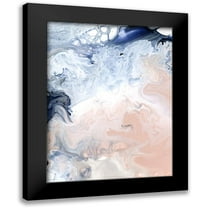 Urban Road 12x14 Black Modern Framed Museum Art Print Titled - Ithaca