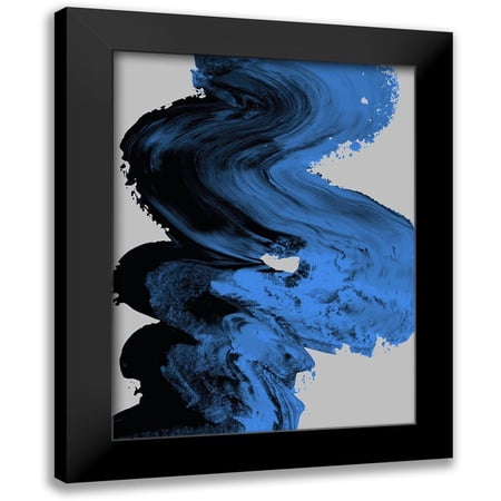 Urban Road 12x14 Black Modern Framed Museum Art Print Titled - P_Winters Shadow