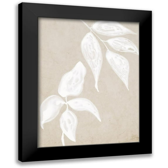 Urban Road 12x14 Black Modern Framed Museum Art Print Titled - Paper Bark I
