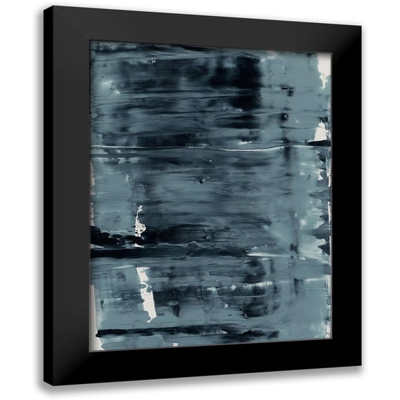Urban Road 12x14 Black Modern Framed Museum Art Print Titled - Pepper Tree