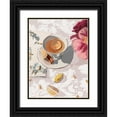 thumbnail image 1 of Urban Road 12x14 Black Ornate Wood Framed with Double Matting Museum Art Print Titled - A Cup of Tea, 1 of 4