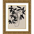 thumbnail image 1 of Urban Road 12x14 Gold Ornate Wood Framed with Double Matting Museum Art Print Titled - Beige Etchings II Poster, 1 of 4