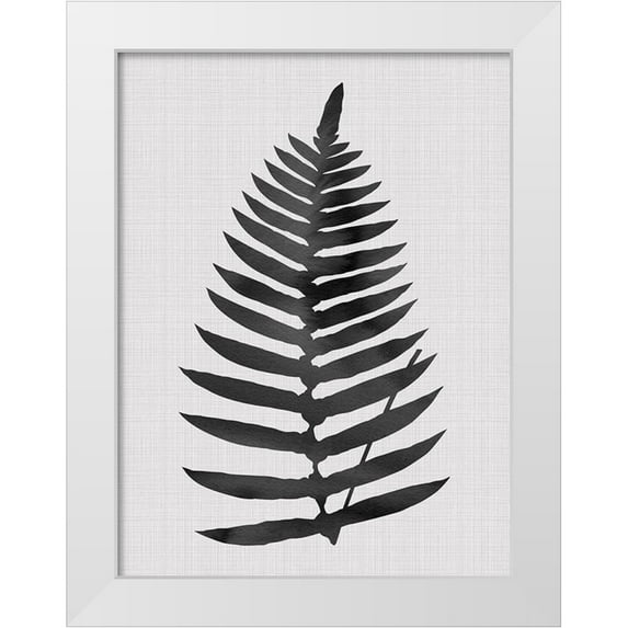 Urban Road 12x14 White Modern Wood Framed Museum Art Print Titled - Beech Black Poster