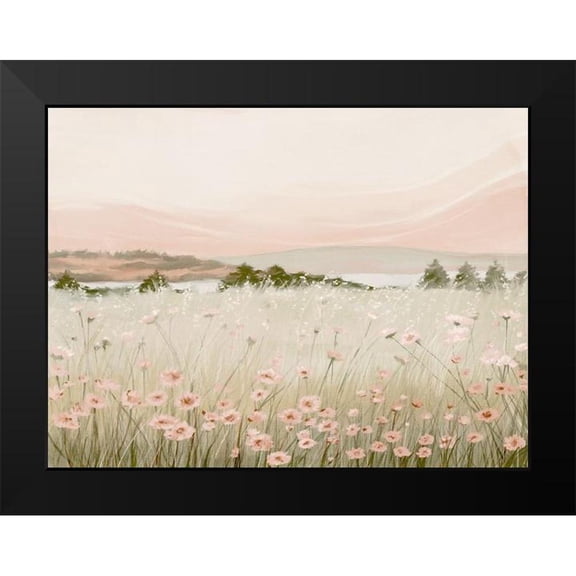 Urban Road 14x12 Black Modern Framed Museum Art Print Titled - Daydreaming