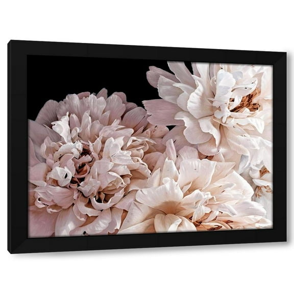 Urban Road 14x12 Black Modern Wood Framed Wall Art Titled - Parisienne