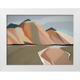 thumbnail image 1 of Urban Road 14x12 White Modern Wood Framed Museum Art Print Titled - Australian Alps, 1 of 4