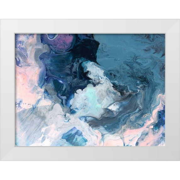 Urban Road 14x12 White Modern Wood Framed Museum Art Print Titled - Meteorology