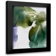 thumbnail image 1 of Urban Road 15x18 Black Modern Framed Museum Art Print Titled - Green Glacier I, 1 of 5