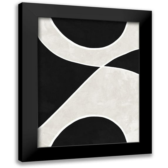 Urban Road 15x18 Black Modern Framed Museum Art Print Titled - Helix
