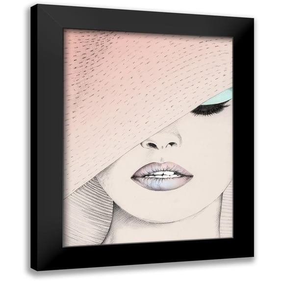 Urban Road 15x18 Black Modern Framed Museum Art Print Titled - Urbane-Blush