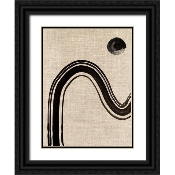 Urban Road 15x18 Black Ornate Wood Framed with Double Matting Museum Art Print Titled - The Way Home I Art Print