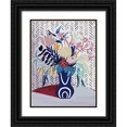 thumbnail image 1 of Urban Road 15x18 Black Ornate Wood Framed with Double Matting Museum Art Print Titled - Wild Child, 1 of 4