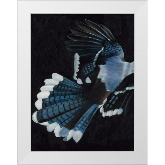 Urban Road 15x18 White Modern Wood Framed Museum Art Print Titled - Perch