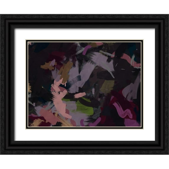 Urban Road 18x15 Black Ornate Wood Framed with Double Matting Museum Art Print Titled - Ringwood