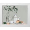 thumbnail image 1 of Urban Road 18x15 White Modern Wood Framed Museum Art Print Titled - Mint, Lime And Oranges, 1 of 4