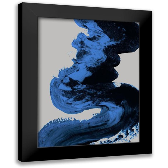 Urban Road 19x24 Black Modern Framed Museum Art Print Titled - Midnight Mystery