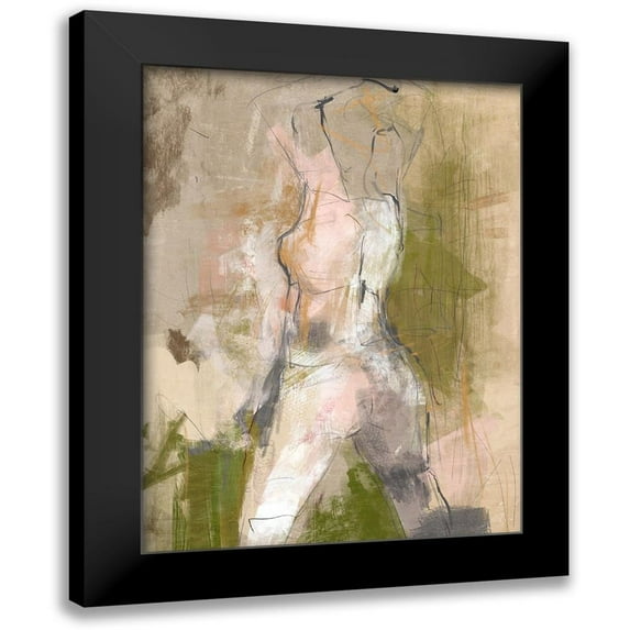 Urban Road 19x24 Black Modern Framed Museum Art Print Titled - Unafraid