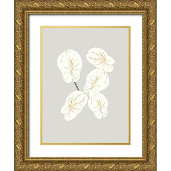 Urban Road 19x24 Gold Ornate Wood Framed with Double Matting Museum Art Print Titled - Beige Peace Poster