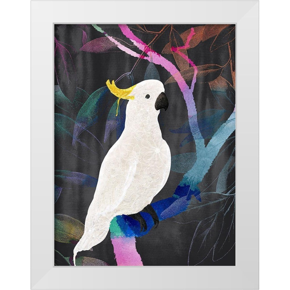 Urban Road 19x24 White Modern Wood Framed Museum Art Print Titled ...