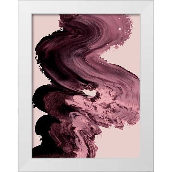 Urban Road 19x24 White Modern Wood Framed Museum Art Print Titled - Sleight of Hand