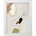 thumbnail image 1 of Urban Road 19x24 White Modern Wood Framed Museum Art Print Titled - To the Wire I, 1 of 4