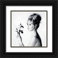 thumbnail image 1 of Urban Road 20x20 Black Ornate Wood Framed with Double Matting Museum Art Print Titled - Bardot, 1 of 4