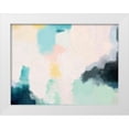 thumbnail image 1 of Urban Road 24x19 White Modern Wood Framed Museum Art Print Titled - Sun Shower, 1 of 4