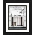 thumbnail image 1 of Urban Road 25x32 Black Ornate Wood Framed with Double Matting Museum Art Print Titled - Fashion Week, 1 of 4