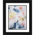 thumbnail image 1 of Urban Road 25x32 Black Ornate Wood Framed with Double Matting Museum Art Print Titled - In The Winter Garden, 1 of 4