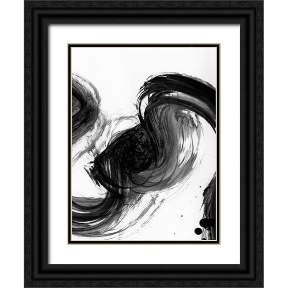 Urban Road 25x32 Black Ornate Wood Framed with Double Matting Museum Art Print Titled - Velodrome III
