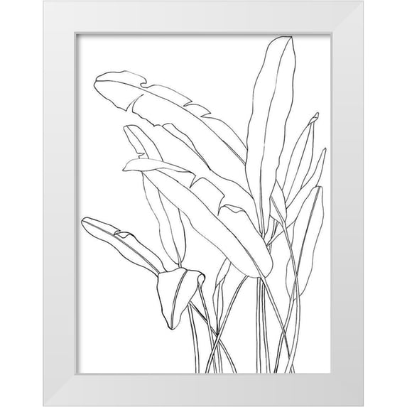 Urban Road 25x32 White Modern Wood Framed Museum Art Print Titled - Cabello Poster