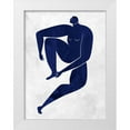 thumbnail image 1 of Urban Road 25x32 White Modern Wood Framed Museum Art Print Titled - Gertrude Cut-Out I, 1 of 4