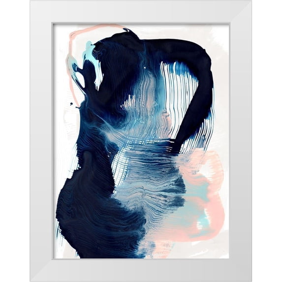 Urban Road 25x32 White Modern Wood Framed Museum Art Print Titled - Trafalgar II