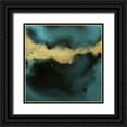 thumbnail image 1 of Urban Road 26x26 Black Ornate Wood Framed with Double Matting Museum Art Print Titled - Poseidon I, 1 of 4