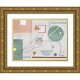 thumbnail image 1 of Urban Road 32x25 Gold Ornate Wood Framed with Double Matting Museum Art Print Titled - Tomber, 1 of 4