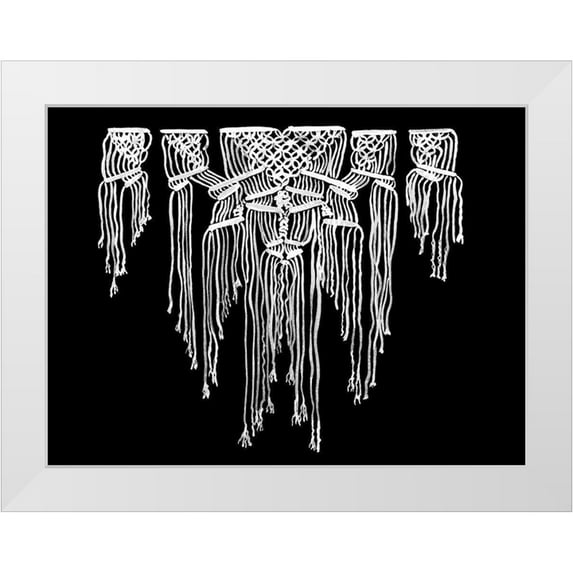 Urban Road 32x25 White Modern Wood Framed Museum Art Print Titled - Nomad Mono