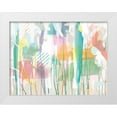 thumbnail image 1 of Urban Road 32x25 White Modern Wood Framed Museum Art Print Titled - Spring Rain, 1 of 4