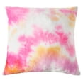 thumbnail interactive-video image 1 of Urban Shop 18" x 18" Tie Dye Squishy Decorative Pillow, 1 of 9
