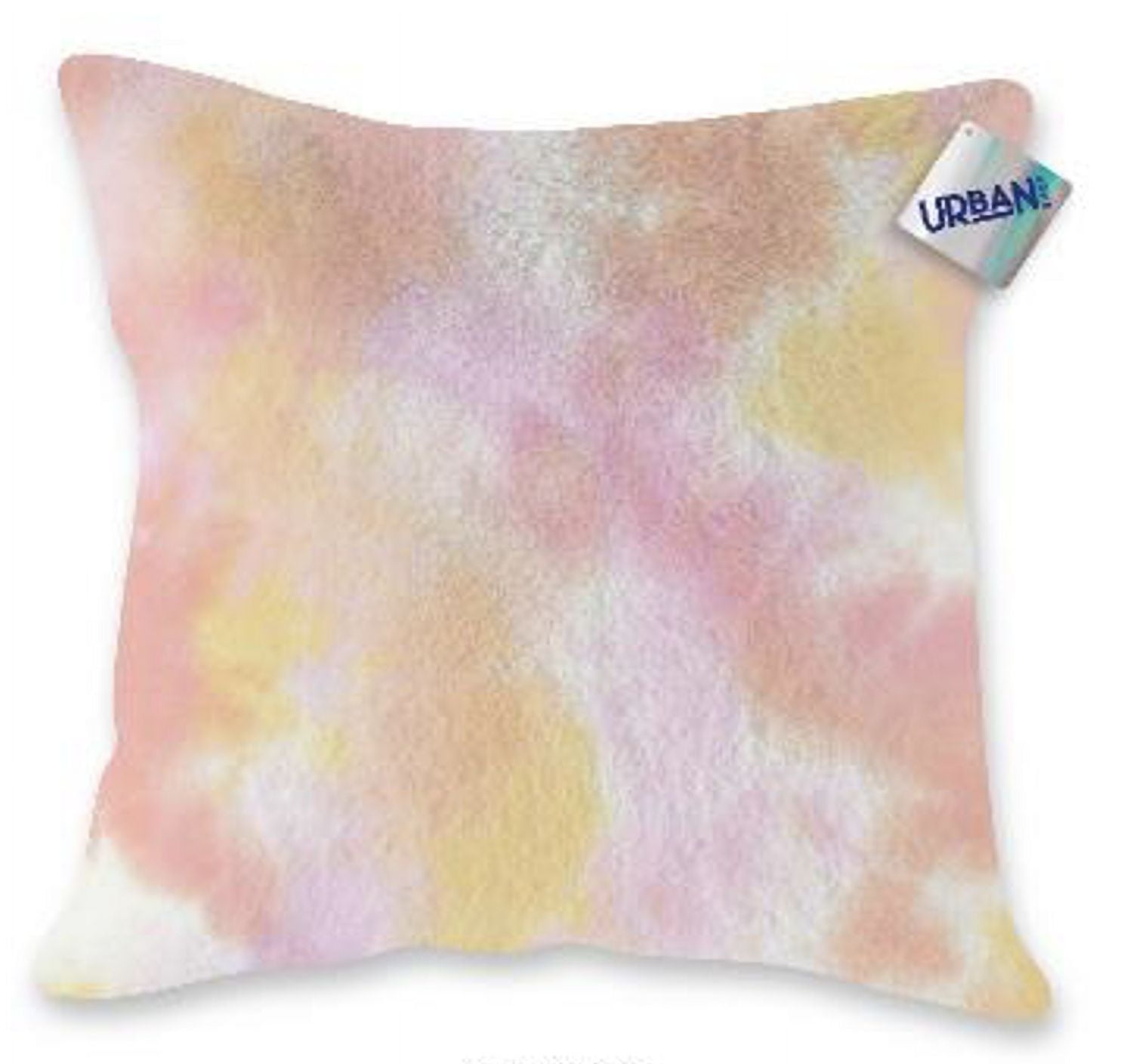 Urban Shop 18"x 18" Tie Dye Sunshine Decorative Pillow