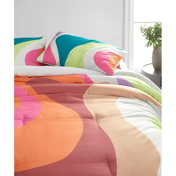 Urban Shop 3-Piece Lava Comforter Set, Full
