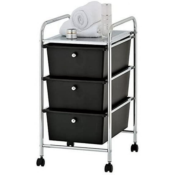 Urban Shop 3 Tier Rolling Storage Cart