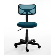 Urban Shop 8.66" Task Chair with Swivel & Adjustable Height, 225 lb. Capacity, Blue