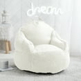 thumbnail image 1 of Urban Shop Bean Bag Chair, Ivory, 1 of 2