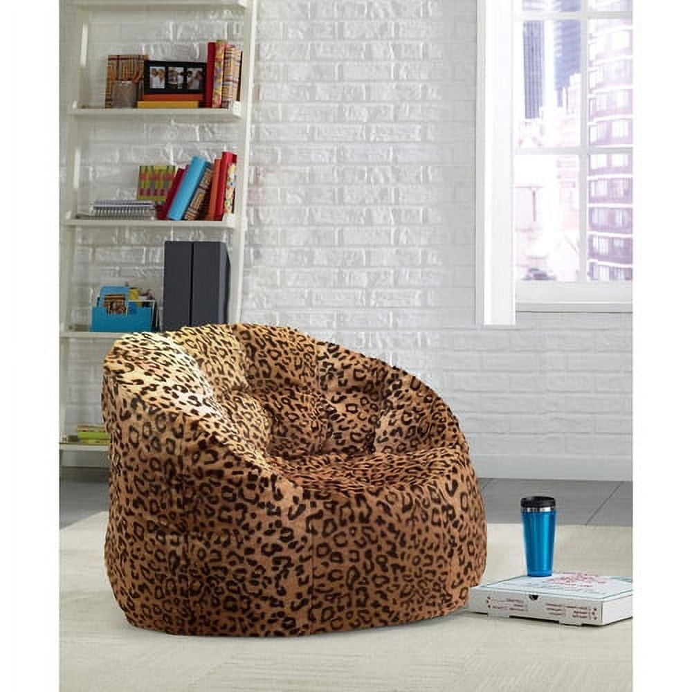 Faux Fur Bean Cheetah Bean Bag Mollismoons Bean Bag Chair/Animal