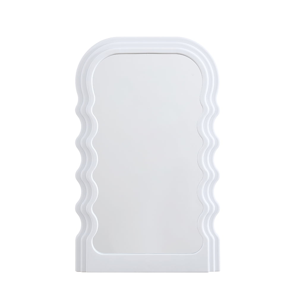 Urban Shop 16.5" Color Changing LED Groovy Wall Mirror