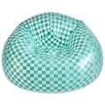 thumbnail image 1 of Urban Shop Inflatable Chair, Teal/White, Teen and Adults, 1 of 7